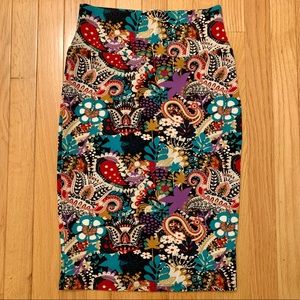 Lularoe XS Cassie Skirt EUC